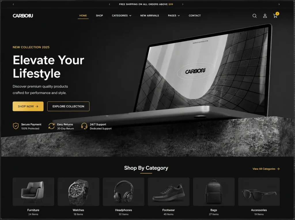 E-commerce Website Development